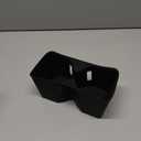 Cup Holder Insert for Hyundai Santa Fe 2026 2025 2024, Interior Accessories Center Console Slicone Cup Holder Cover Liner for Hyundai Santa Fe 2024-2026, Black