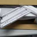 Tohomeor Narrow Dresser Tall Skinny Storage Tower Vertical Slim Chest of Drawers with Charging Station Small Nightstand Side Table for Bedroom, Bathroom, Small Spaces (White, 4 Drawers)