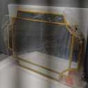 Bathroom Mirror for Wall Gold Farmhouse Wall Vanity Mirror for Over Sink Wood Framed Beveled Mirrors Deco20 * 28IN/Gold