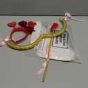 Coume Valentine Cupid Costume Accessories Set for Women Kid Angel Outfits Bow Arrow Heart Headwear Sunglasses Feather Wings(S,White,Gold)