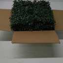 Bybeton Artificial Grass Wall Panel,10"x 10"(12Pcs) Boxwood Faux Green Wall Panels for Interior Wall, Backdrop Wall,Garden Wall and Indoor Outdoor Plant Wall Decor