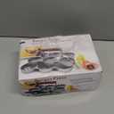 CODOHI Mini Burger Press Small Meat Patty Maker with 300 Patty Papers Round Shape Press Patty Maker for Mini Hamburger, Barbecue, Picnic, Camping, Six 2.64-inch molds (6 Slots+300 Patty Papers)