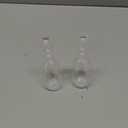 Hammont Bowling Pin Shaped Acrylic Candy Boxes - 12 Pack - 1.29"x4.13" - Perfect for Weddings, Birthdays, Party Favors and Gifts | Designer Cute Clear Lucite Plastic Treat Containers