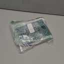 Anmao Non-See-Through Valance Kitchen Curtains 18 Inch Length 2 Panels Set, Bright White Privacy Light Filtering Semi Sheer Over Sink Short Cafe Curtain Tiers for Small Windows, 25W x 18L, Pure White