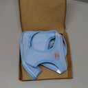 Hipubby Dog Harness and Leash Set, No Pull Soft Mesh Puppy Harness for Small Medium Dogs, Cats - Step in Reflective Breathable Lightweight Vest Harness for Walking, Training - Blue, S (S (Chest: 15.5"-17"))