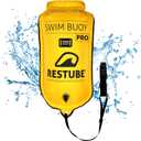 Restube Swim Buoy - Visibility, Added Buoyancy While Swimming, Dry Bag for Water Sports Enthusiasts