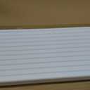 Acoustic 6 Pack Sound Absorbing Equidistant Cutting Panels, 47.2"x 23.6"x 0.4" Self-Adhesive Noise Reduction Wall Panels for Office, Home Theater, Recording Studio(White), 6PCS 47.2" * 23.6" * 0.4" with Design-1