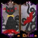 JAKAWIN Light Up Snake Headband Black Halloween Costume Hair Accessories Led Headpiece for Women