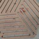 12'' Large Hexagon Cork Board Tiles – 10 Pack Adhesive Frameless Bulletin Board for Office & Home Wall Decor, Vision Board with 35 Push Pins, Decorative Pin Board for Photos & DIY