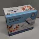 WADODO 7-Speed Electric Hand Mixer – Portable Food Mixer Kitchen Mixer with 304 *(1x Whisk, 2x Beater, 2x Dough hook) for Baking Cakes, Cream, Light Pink