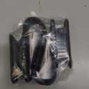 Veharvim Sunglass Holder for Car (One-Handed-Operation, Gentle & Secure Hold, Silicone Padded, Universal Fit, Metal Clip) Visor Sunglass Holder Clip,Visor Sunglass Car (Black & Red, 2 Pack)