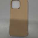 ORNARTO Compatible with iPhone 16 Pro Max Case 6.9", Slim Liquid Silicone 3 Layers Soft Gel Rubber Shockproof Protective Cover with Anti-Scratch Microfiber Lining-Nude Taupe