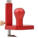 Router Plane Hand Wood Planer, Handheld Woodworking Tool, Woodworking Carpenter Tools Adjustable Woodcraft Trimming Knife Depth Stop Planer Wood Chamfering Slottinge (Red)