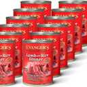 Evanger's Heritage Classic Lamb & Rice Dinner Dog Food  12 Count, 12.5 oz Each  Gluten & Grain Free, Complete Balanced Diet for All Life Stages  Wet Dog Food