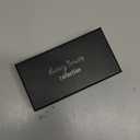 RBOCOTT Paisley Bow Tie and Pocket Sqaure Set with Lapel Pin and Cufflinks for Men (Navy Blue)