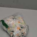 Patelai 10 Pcs Bowl Covers Reusable in 5 Size Stretch Cloth Fabric Elastic Food Storage Bowl Covers Bread Sourdough Lids for Proofing Food Fruits Leftover(Yellow, Green, White,Chrysanthemum)