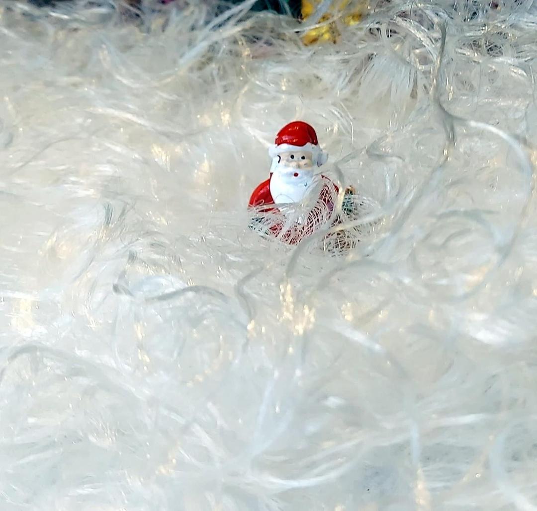 Angel Hair - White Spun Glass German - Christmas Decorations - Fluffy Artificial Snow - 50 Grams - 216-9009