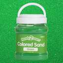 READY 2 LEARN Colored Sand | Green | 2.2 lbs | Play Sand for Kids | Perfect for Arts and Crafts and Sensory Bins