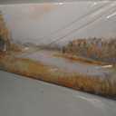 KUPTEU Canvas Wall Art Decor Large Wall Art Pictures for Living Room Coastal Landscape Wall Art Prints Art Work for Wall Decorations Artwork for Walls Bedroom Home Aesthetic Art Decor 24" X 48"