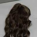 11 Inch Short Wavy Hair Topper for Women, 6.5"x6.5" Base Clip in Hairpiece, Synthetic Lightweight Breathable, for Thinning Hair & Gray Roots, Instant Volume & Coverage