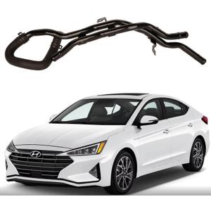 Transmission Oil Cooler Hose & Tube Assembly, Black, Compatible with Hyundai Elantra 2.0L 2017-2021, 1.6L 2017-2018, Veloster 2.0L 2019-2021, OE Number: 97540-F2100, 1 Count