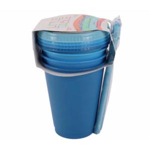 Little Table Cup, Lid & Straw Set For Kids 3 And Up 17 Oz