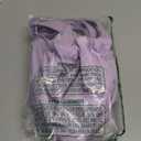 Reusable Small Lunch Bag,Drawstring Lunch Bag,Insulated Handbag Tote bag with Handle (Purple)