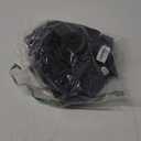 ANRABESS Womens Dresses 2025 Summer Casual Short Sleeve Crew Neck Elastic Waist Mini T Shirt Dress with Pockets (Medium, Black)