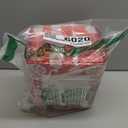 Bubble Mailers 6x9" - Red Snowflake Baubles with Writable Area - 25 Pack - Holiday Poly Padded Envelopes and Bubble Shipping Mailers