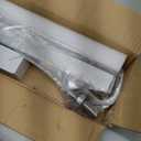 IRONWALLS Panic Bars for Exit Doors 41, Stainless Steel Commercial Push Bar Panic Exit Device with Exterior Door Lever Handle, Push Bar Door Lock Emergency Door Hardware for 41-53 Doors (Silver)