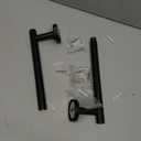 Day Moon Matte Black Toilet Paper Holder - Wall Mount Modern Roll Holder for Bathroom (Classic)