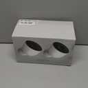 Google Nest Cam Outdoor (Wired, 2nd Gen) - 2 Pack - Security Camera with 2K Video and Gemini, Night Vision, 2-Way Audio - Works with Google Home - 2025 Model - Snow