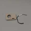 Case for Kodak PIXPRO FZ55,FZ55 accessories,Soft Silicone Protective Case,Comes with 2 Screen Protectors and 1 Wrist Strap - Off white