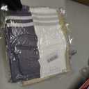 Striped Pilates Socks with Grips for Women