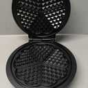 Mueller Heart 5 Waffle Maker, Waffle Iron, Adjustable Browning Control & Nonstick, Cool Touch Handle, Easy to Clean, Small Kitchen Appliances