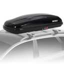 Garvee Heavy Duty Hard Shell Roof Top Cargo Carrier - 62(L) x32(W) x12(H) Waterproof Lockable Storage Box Capacity 165 Lbs 14 Cu Ft - Tool-Free Install- Fits SUV, Truck, Van