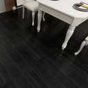 36-Pack 54 Sq.ft Peel and Stick Floor Tiles,Black Vinyl Flooring Wood Plank,Self-Adhesive Waterproof for Bedroom, Kitchen, Living Room Home Decor