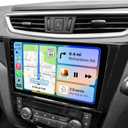 10" Android 13 Car Radio Stereo for Nissan Rogue/X-Trail/Qashqai 2014-2019 | Wireless CarPlay/Android Auto | GPS | Bluetooth | FM | RDS | Backup Camera