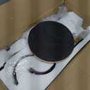 Mid Century Modern Floor Lamp 65", Dimmable Tall Floor Lamp For Living Room, 3-Light Gold Standing Lamp, Vintage Floor Lamp With Purple Glass Flower Shades For Bedroom, Corner, Study, Office, Or Home