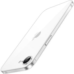 JETech Ultra Slim Case for iPhone 16e 6.1-Inch 2025, Camera Lens Full Protection, Lightweight Clear PP Hard Minimalist Cover (Clear)