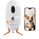 Dog Camera with Treat Dispenser, 2K 330° View Pet Monitor with Phone App, Night Vision, 2.4 &5G WiFi, Interactive 2Way Audio Speaker, Motion Detection, Smart Home Indoor Cam, No Subscription Fee