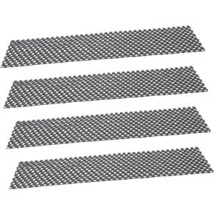 HOMSFOU 4pairs Guzheng Piano Mat of Slip PVC Guzheng Feet Pads Damping Piano Floor Mat