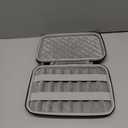 8 Slots pen case/boxesNylon cloth Pencil Tray Case Organizer, Fashion Design,Handmade Display Zippered Pouch for Rollerball Pen-Retro