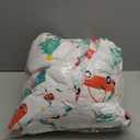 JSD Airplane Toddler Bedding Set, 4 Piece Bed-in-a-Bag Toddler Comforter Sheet Set, Machine Washable