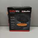 Mueller Heart 5 Waffle Maker, Waffle Iron, Adjustable Browning Control & Nonstick, Cool Touch Handle, Easy to Clean, Small Kitchen Appliances