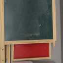 JOYOOSS Art Easel for Kids Ages 4-8 Easels for Toddlers,Toddler Art Kids Easel Adjustable Wooden Magnetic Whiteboard Chalkboard for Kid Dry Erase Board Easel for Toddlers 3-4 Years Dual-Sided Drawing (Red)