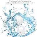 3 x Silicone Replacement Earbud Tips Earbud Covers Eartips Fit Most in-Ear Earbuds(Inner Hole 3.8mm -5.1mm) Headphone Ear Bud Replacement Tips 9 Pairs S M L