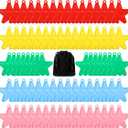 Lenwen 80 Pcs Balloon Weights Plastic Colorful Weights for Balloons for Birthday Party Decoration Wedding Holiday Celebration(Star Shaped,Rainbow)