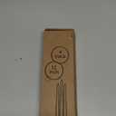 CANDWAX Bordeaux Taper Candles Pack of 4 - Slow Burning Dripless Unscented Straight Candles 12 inch - Ideal for Dinner Table - Smokeless Long Candlesticks