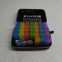 Monthly Pill Organizer 3 Times a Days, Friwole Medicine Organizer Box with Portable Hard Shell and Pill Cutter, 31 Day Pill Box with Monthly and Weekly Sticker (3 Times a Day)